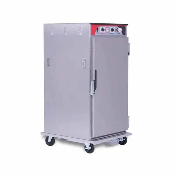 BevLes HCSS60W91 Insulated Solid Door 3/4 Height Heated Holding Cabinet 28"W — view 1