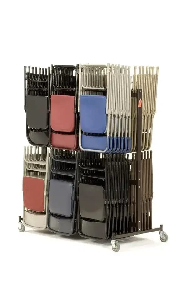 National Public Seating 84 Double-Tier Hanging Chair Truck — view 1