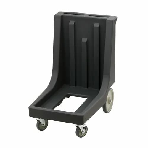 Cambro Camdolly CD100HB110 Open Frame Black Food Carrier Dolly With Handle — view 1