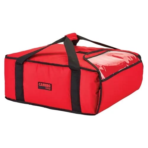 Cambro Gobag GBPP318521 Red Pizza Delivery Bag 19" X 20" X 9" — view 1