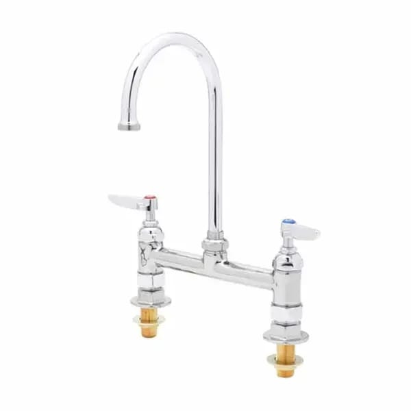T&S B-0321-NPL 8" Double Pantry Faucet — view 1