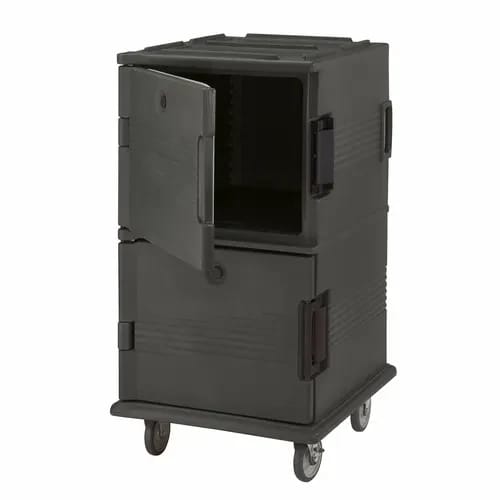 Cambro Ultra Cam Cart UPC1600HD110 Insulated Black Front Loader Food Carrier — view 2