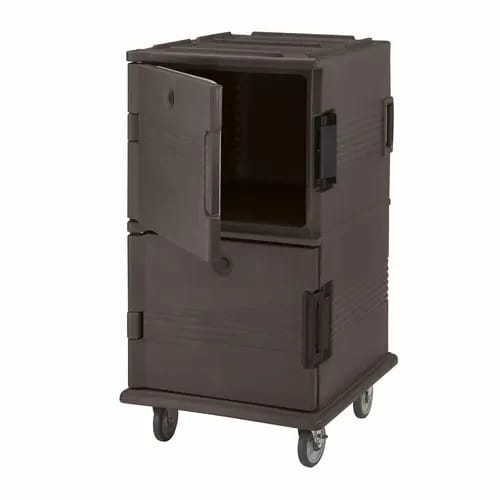 Cambro Ultra Cam Cart UPC1600194 Insulated Granite Sand Front Loader Food Carrier — view 1