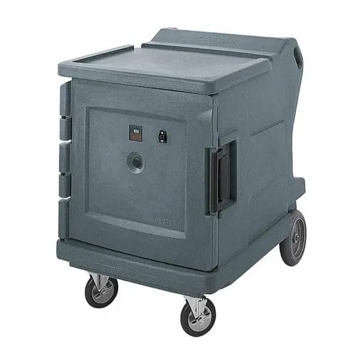 Cambro Camtherm CMBH1826LC191 Granite Gray Hot Cart — view 2