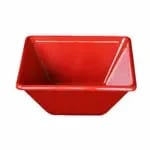 Thunder Group PS5006V Passion Pearl 23 oz. Square Melamine Bowl | Case of 12 — view 5