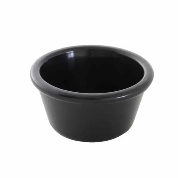 Thunder Group PL538BL1 4 oz. Black Plastic Ramekin | Case Of 12 — view 1