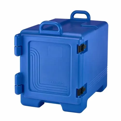Cambro Ultra Pan Carrier UPC300186 Insulated Navy Blue Front Loader Food Carrier — view 2