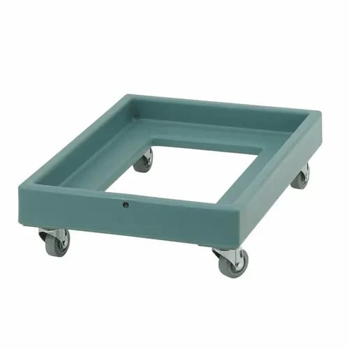 Cambro Camdolly CD2028401 Open Frame Slate Blue Food Carrier Dolly — view 1