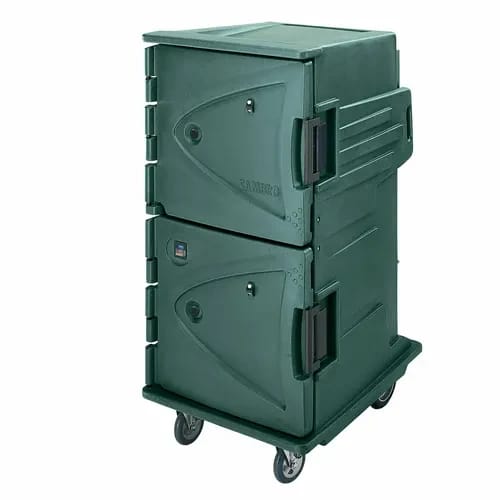 Cambro Camtherm CMBH1826TBF192 Granite Green Hot Cart — view 1