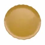 Thunder Group RF1016B Black Pearl 16" Melamine Plate | Case of 2 — view 6