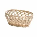 Tablecraft 1187W Natural Rectangular Woven Basket 10-1/4" x 7-1/2" x 2-3/4 | Case of 12 — view 6