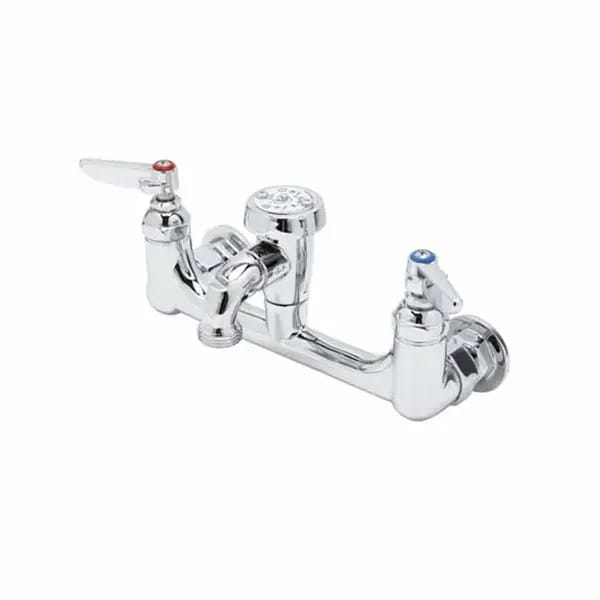 T&S B-0674-CR-POL Wall Mount Service Sink Faucet — view 2