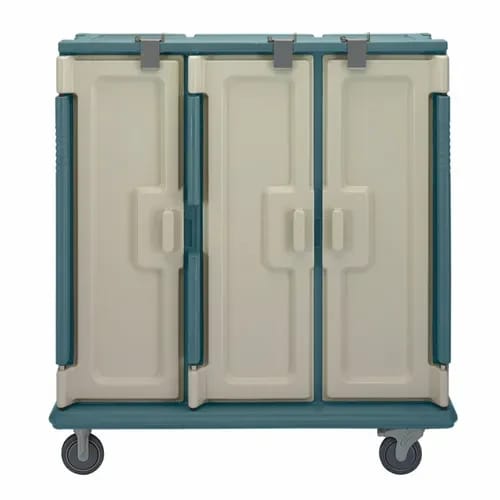 Cambro MDC1411T60401 Slate Blue Meal Delivery Cart — view 2