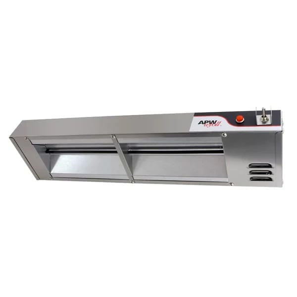 APW Wyott FD-48H-T 1,265 High Wattage Heat Strip with Toggle Switch 48"L — view 2