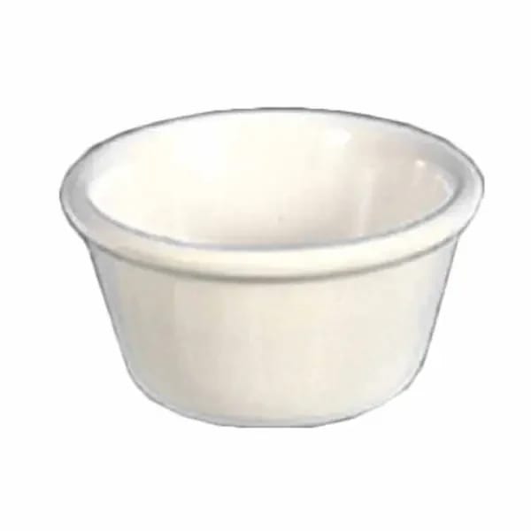 Thunder Group ML538B1 Bone 4 oz. Melamine Ramekin | Case of 12 — view 1