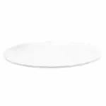 Tablecraft MGD16 Frostone Slate Round Melamine Serving Tray 16-1/4" Diameter — view 4