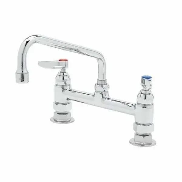 T&S B-2280-060X 8" Double Pantry Faucet — view 1