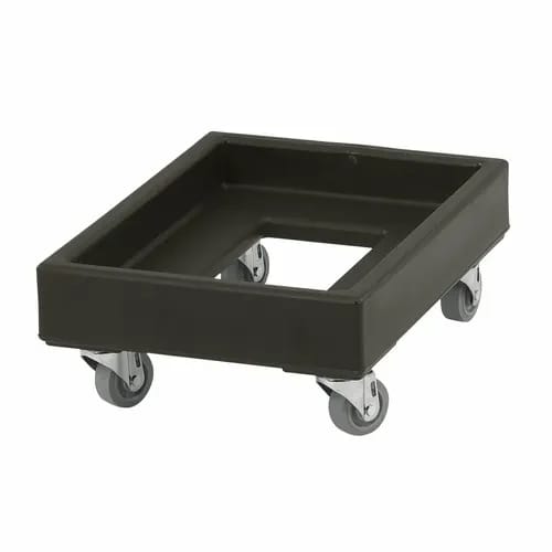 Cambro Camdolly CD1420110 Open Frame Black Food Carrier Dolly — view 1