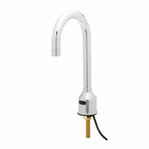 T&S 5EF-1D-DG-TMV Single Hole Deck Mount Equip Electronic Hands Free Sensor Faucet — view 2