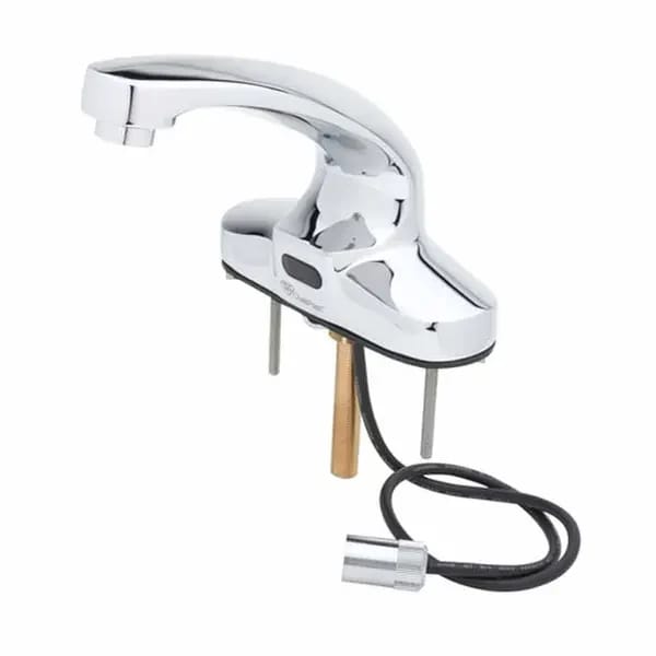 T&S EC-3103-TMV 4" Deck Mount ChekPoint Electronic Hands Free Sensor Faucet — view 2