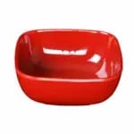 Thunder Group CR305GR Green 10 oz. Melamine Soup Bowl with Handle | Case of 12 — view 5