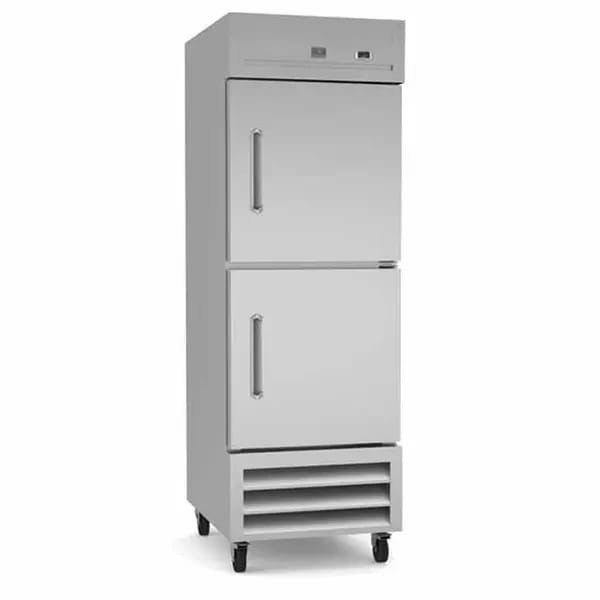 Kelvinator KCHRI27R2HDF 23 cu. ft. 2-Half Door Bottom Mount Reach-In Freezer 26-3/4"W — view 2