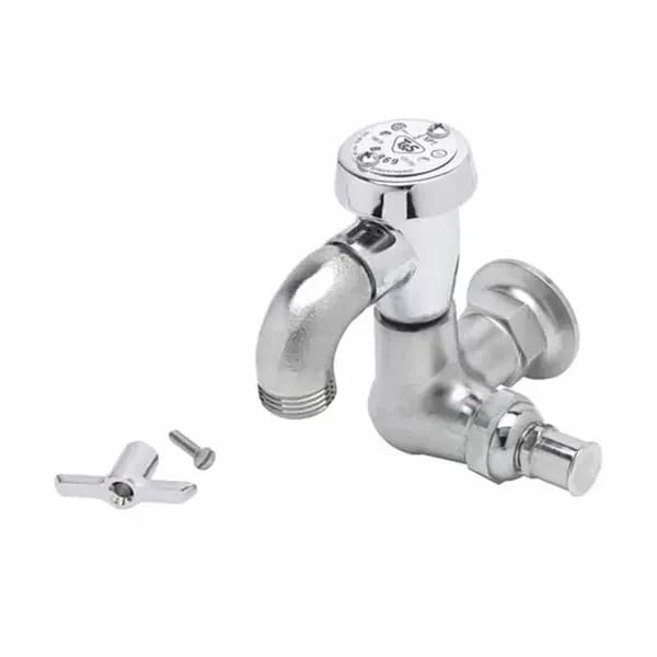 T&S B-0720-RGH Single Hole Wall Mount Sill Faucet — view 1