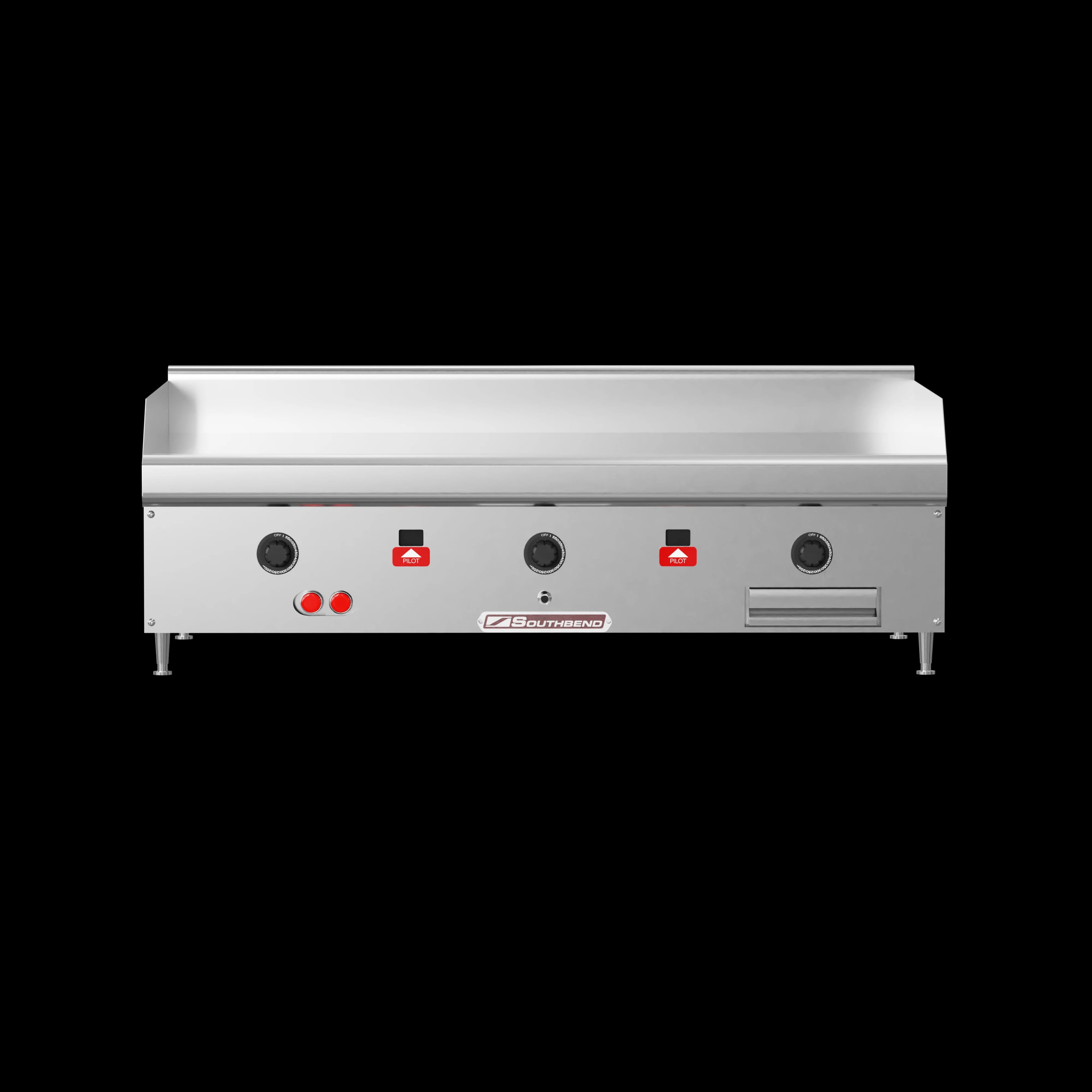 Southbend HDG-36-30 Counterline Gas Countertop Griddle 36 Inch Wide Thermostatic Control Rectangle Polished Steel 1 Inch Thick Plate Heavy-Duty — Natural Gas, 90000 BTU — view 1