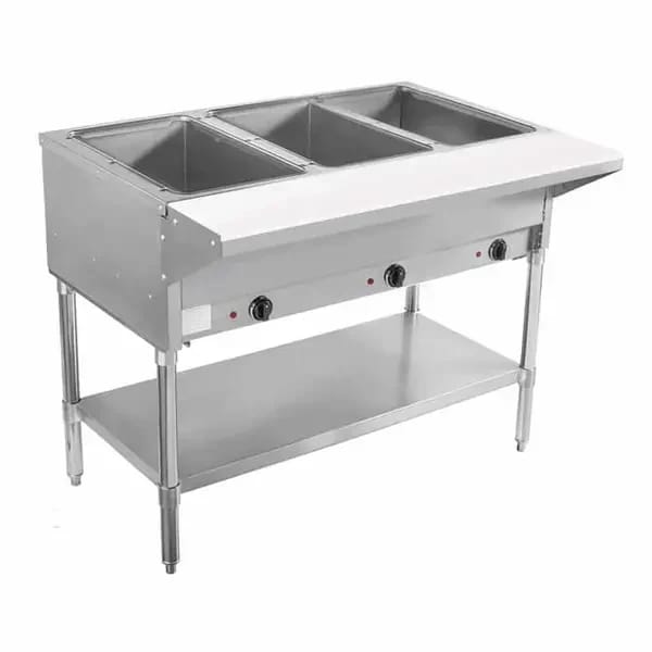 BevLes BVST-3-240 3-Well 208-230V Electric Hot Food Table 44"W — view 2