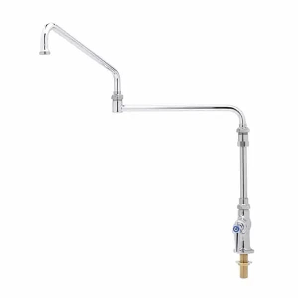 T&S B-0319-04 Single Hole Deck Mount Pantry Faucet — view 2