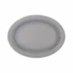 Thunder Group DM209H Graham 9-1/2" x 7-1/4" Oval Melamine Platter | Case of 12 — view 3