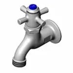 T&S B-0720 Single Hole Wall Mount Sill Faucet — view 5
