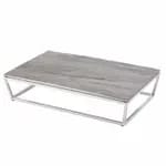 Tablecraft MGL2 Frostone Black Slate Rectangular Melamine Serving Tray 20-3/4" x 6-3/8" — view 3