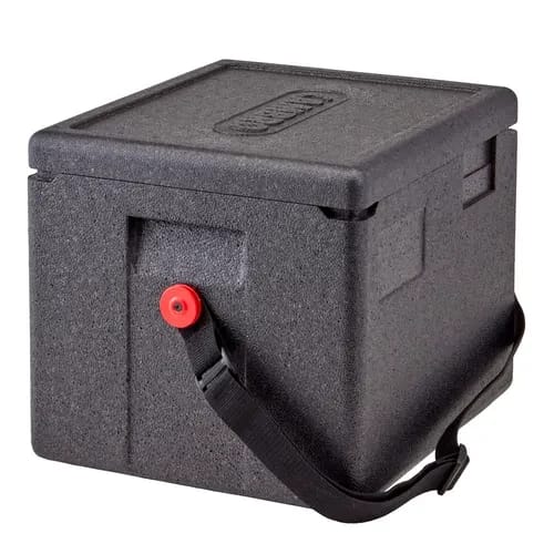 Cambro Gobox EPP280WSTSW110 Black Top Loader 8" Deep — view 1
