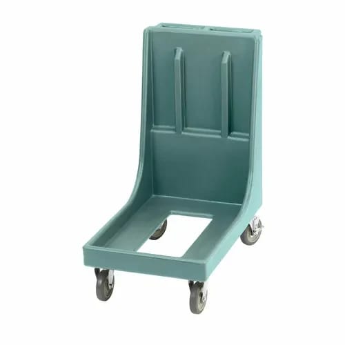 Cambro Camdolly CD100H401 Open Frame Slate Blue Food Carrier Dolly With Handle — view 1