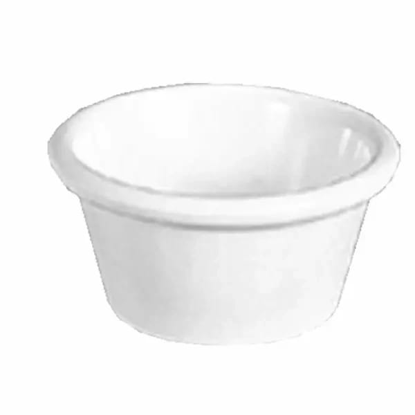 Thunder Group ML536B1 Bone 2-1/2 oz. Melamine Ramekin | Case of 12 — view 1