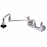 T&S B-0610-CR 8" Wall Mount Pot Filler Faucet with 68" Hose — view 4