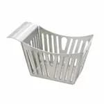 Tablecraft 7177 Round Stainless Steel Basket with Circle Cut Outs 7-5/8" x 3-1/8" — view 5