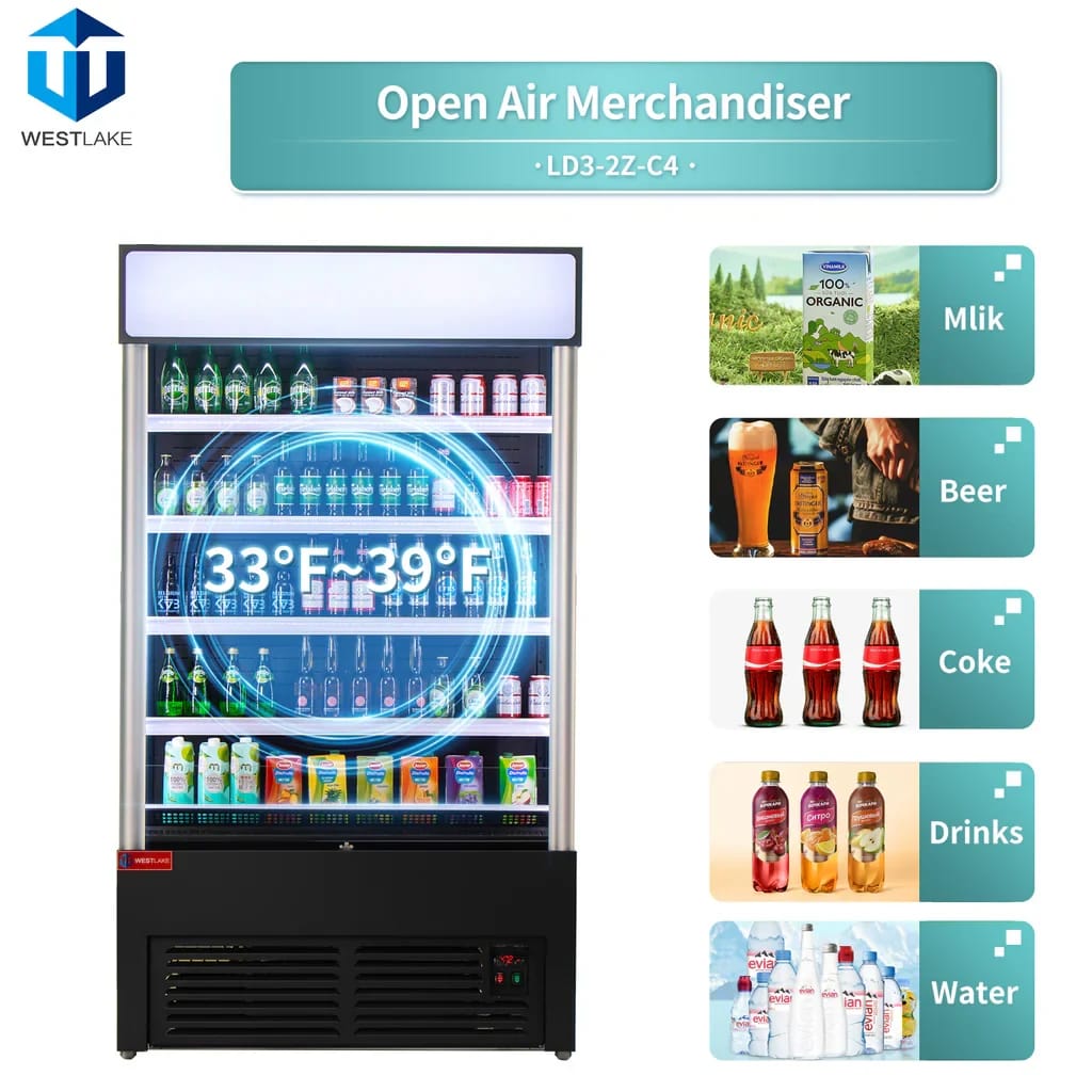 Westlake LD3-2Z-C4 Slim Open Air Cooler 46" 33-39°F — view 2