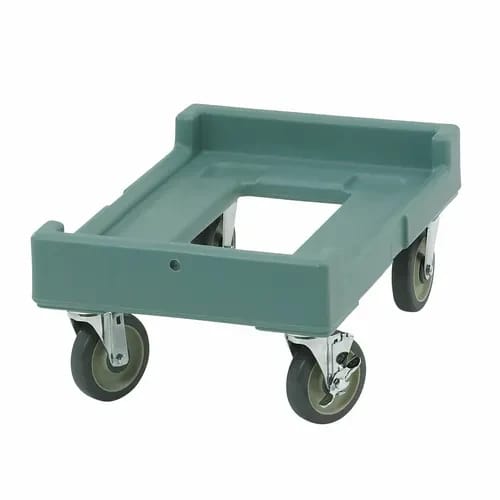 Cambro Camdolly CD160401 Open Frame Slate Blue Food Carrier Dolly — view 1