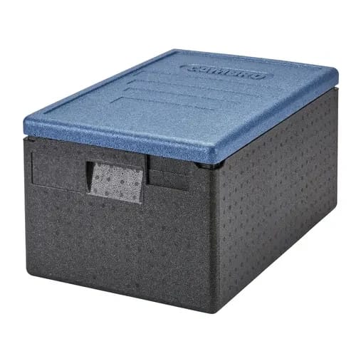 Cambro Gobox EPP180CLSW362 Black Top Loader 8" Deep — view 2