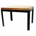 Tablecraft RMG2ACA Frostone Acacia Wood 2-Tier Riser Frame 23" x 8" x 11-1/2" — view 3