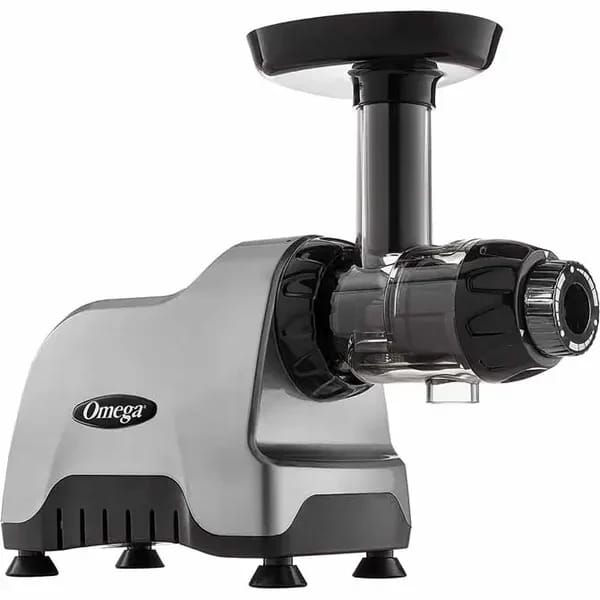 Omega CNC80S Cold Press Compact Silver Low Speed Masticating Juicer and Nutrition System — view 2