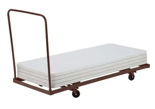 National Public Seating DY-3072 Folding Table Dolly - Horizontal Storage - Max 72"L — view 4