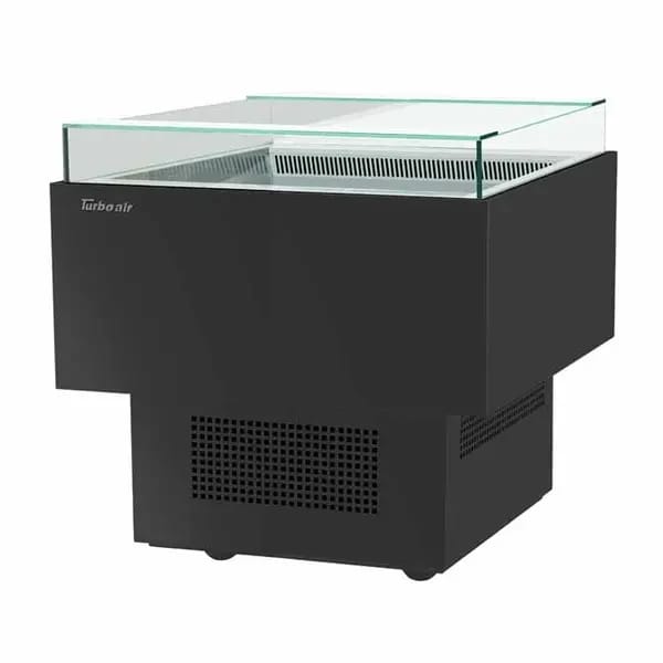 Turbo Air TOS-30PN-B Open Black Sandwich and Cheese Display Case Merchandiser 30"W — view 2