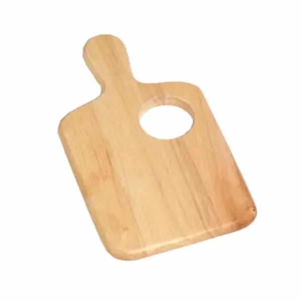 Tablecraft 79A Wood Bread Serving Board with Insert 13-1/2" x 7-1/2" x 3/4" — view 2