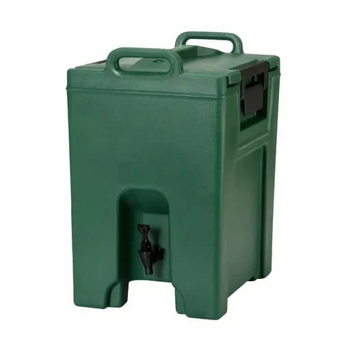 Cambro Camtainer UC1000519 10-1/2 Gallon Insulated Kentucky Green Beverage Dispenser — view 1