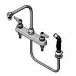 T&S B-1175 8" Deck Mount Workboard Faucet — view 3