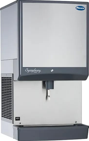 Follett Symphony Plus™ 25CI414A-LI Countertop Ice-Only Dispenser 425 Pound Daily Production 25 Pound Storage Lever Dispense Nugget Style Ice — 115V, 1PH — view 1