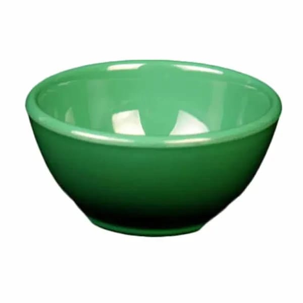 Thunder Group CR5804GR Green 10 oz. Melamine Soup Bowl | Case of 12 — view 1